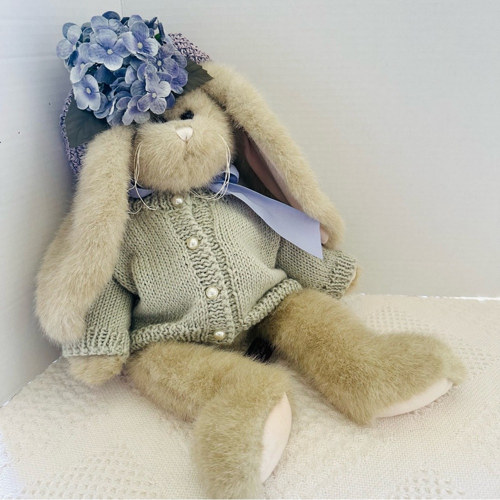 VTG Bearington Collection Jocelyn Bunny Rabbit Plush-Nostalgic Cottagecore  14”